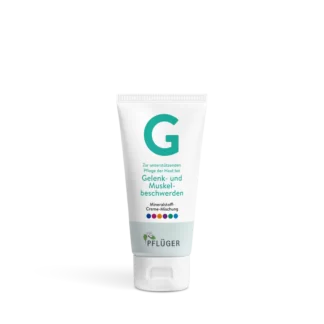 Mineral-Creme-Blend G (75g) For the Supportive Care of Joint and Muscle Problems