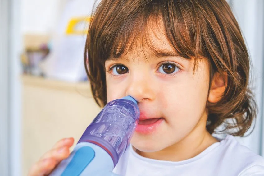 Regular Nasal Douches cleanse the nose and flushes pathogens